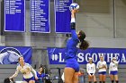 Volleyball vs MHC  Wheaton Women's Volleyball vs Mount Holyoke College. - Photo by Keith Nordstrom : Wheaton, Volleyball